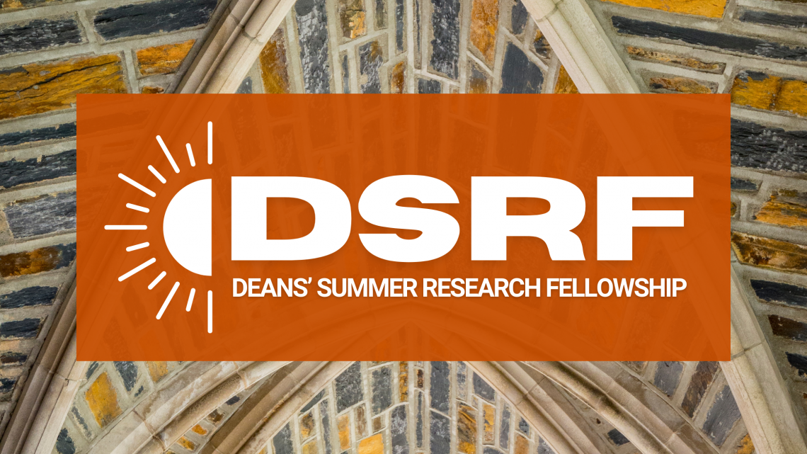 Deans' Summer Research Fellowship